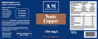 32 oz Copper Supplement by Angstrom Minerals 150 ppm