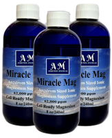 Bundle & Save 3 (8) oz Miracle Mag by Angstrom Minerals