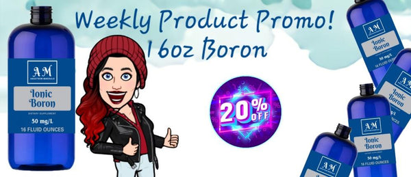 16 oz  Boron by Angstrom Minerals