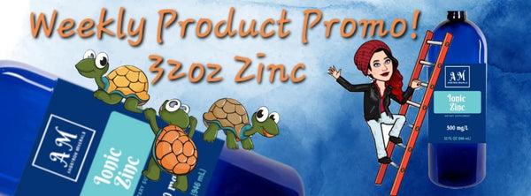32 oz Zinc Supplement by Angstrom Minerals