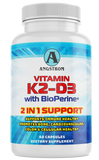 Vitamin K2-D3 soft gels by Angstrom Minerals